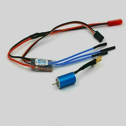 10A Brushless ESC 10300kv 1200 Motor fit Fit for Losi Micro T SCT 4WD Rally Desert M