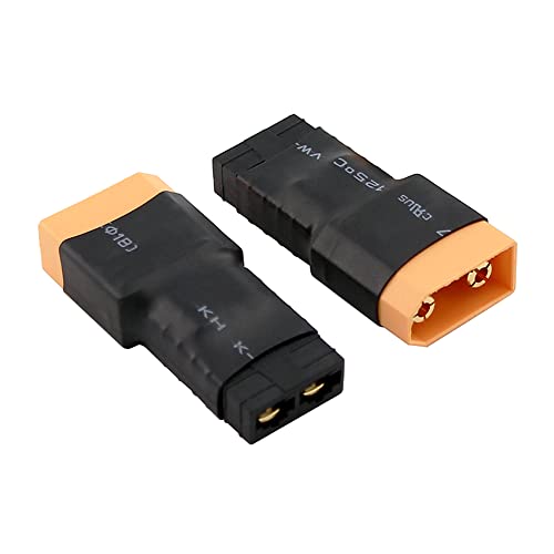 4pcs Compatible with TRX to XT90 Male Female RC Connector Adapter(E41-4)