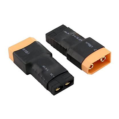 4pcs Compatible with TRX to XT90 Male Female RC Connector Adapter(E41-4)