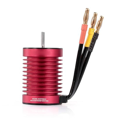 F540 Surpass F540 Hobby 4370KV Brushless Motor 45A ESC Sensorless 4 Pole 12 Slot High 3.175mm Shaft for 1/10 RC Car Truck