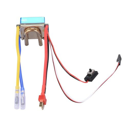RC Auto Car Boat Brushed ESC Kit Waterproof Motor Electronic Speed Controller US - size: 320A