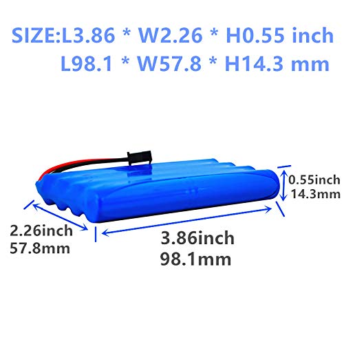 CBB 9.6V 600mAh NI-CD Battery AA Battery Pack for RC Toy RC Truck Household Electric Appliances Lighting Equipment with Charging USB Cable