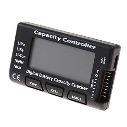 FLY RC Cellmeter 7 Digital Battery Capacity Checker Controller Tester Voltage Tester for LiPo Li-ion NiMH Nicd Battery