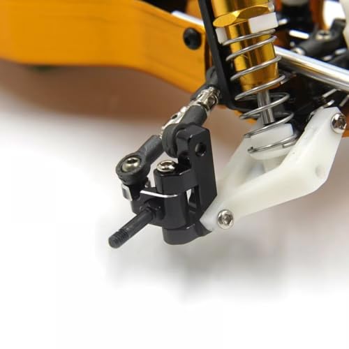 Upgrade Set Aluminum Steering C Hub Shock Towers Arm Mount for Team Associated Rc10 for Buggy 1/24 RC Car Upgrades Parts TARC-S01BK RC Modifications Spare
