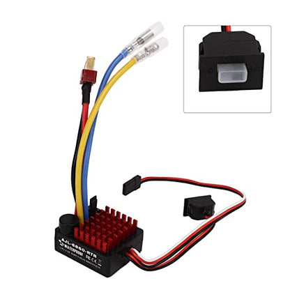 60A Brushed ESC for RC Car 540 550 Motor | Electronic speed controller, 60A continuous, for brushed 540/550 motor, AJL-6860-RTR