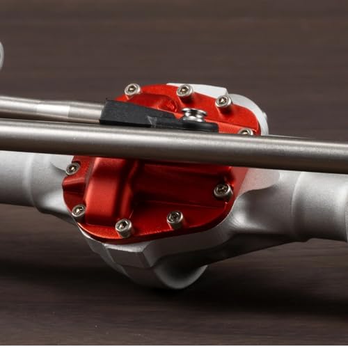 Aluminum Offset Straight Axle with Panhard Mount for Vanquish VS4-10 SCX10 II 1/10 RC Crawler Cheater Rigs (Silver Front Rear) - color: Silver Front Rear