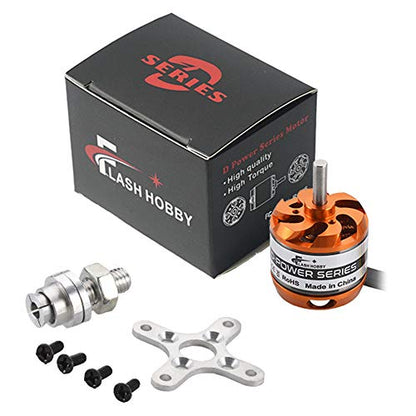 D3536 Brushless Outrunner Motor 910KV RC Electric Fixed Wing Motor for Aircraft UAV Mini Multicopter RC Plane Helicopter Robotic Arm - style: 910