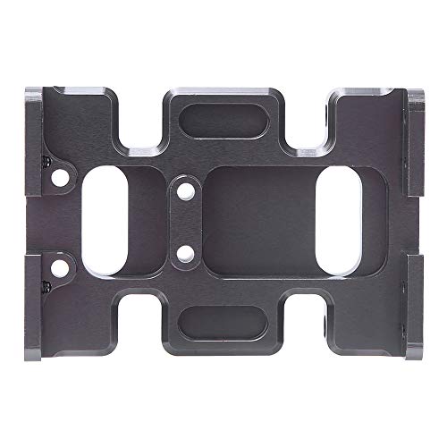 Acouto RC Center Skid Plate Aluminum Alloy Center Skid Chassis Plate Accessory Fit SCX10 1/10 RC Car Chassis - Vehicle Bodies & Scale Accessories
