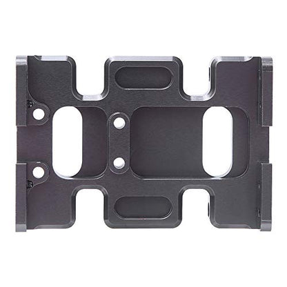 Acouto RC Center Skid Plate Aluminum Alloy Center Skid Chassis Plate Accessory Fit SCX10 1/10 RC Car Chassis - Vehicle Bodies & Scale Accessories