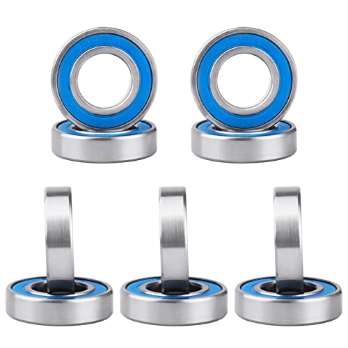 RC Ball Bearings 12x24x6mm Compatible with Arrma 1/5 Kraton 4WD BLX 1/5 Outcast 4WD BLX HPI Baja 5B (10-Pack) - size: 12x24x6mm