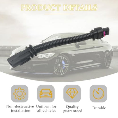 Car Engine Start Stop Deactivating Wiring Harness, Vehicle Start & Stop Disable/Eliminator/Delete/Disabler Wire Harness, Auto Replace Accessory, Compatible with XT5 Equinox Malibu (Small) - color: Small