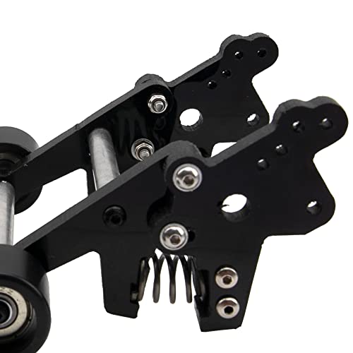 1Set ShareGoo RC Wheelie Bar Front Stand Up Wheel Anti-Roll Head-up Wheel Compatible with 1/8 Losi LMT 4WD Solid Axle RC Monster Truck Car