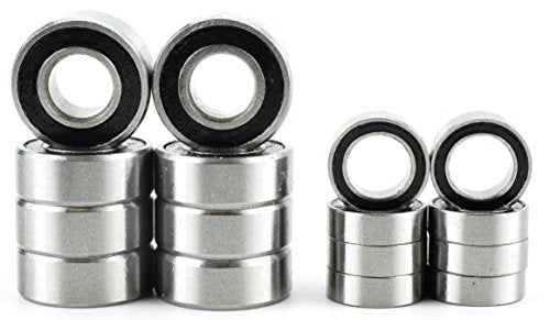 Rubber Ball Bearing Kit - Compatible with Traxxas Stampede & Bandit #2003R
