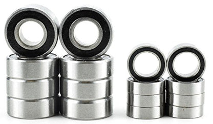 Rubber Ball Bearing Kit - Compatible with Traxxas Stampede & Bandit #2003R