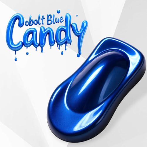 LiME LiNE Candy Pearl Basecoat Aerosol Kit – Automotive Spray Paint, Includes 2K Clearcoat, Pro Results No Spray Gun Needed (Cobalt Blue, Candy Pearl + Clearcoat Kit) - color: Cobalt Blue + Clearcoat