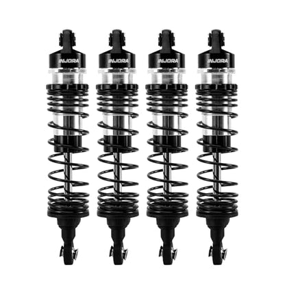 INJORA 88mm Oil Shocks with Progressive Springs for 1/16 Mini Maxx Mini XRT