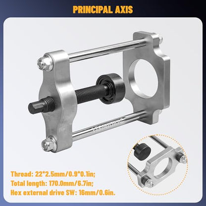 Rear Suspension Control Arm Trailing Arm Bushing Tool Removal Tool Kit for Auto Bushing Press Kit Compatible with Ford Focus MK1 Mazda Volvo