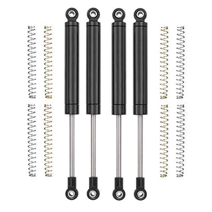 RCLIONS 120mm RC Shock Absorber Damper Internal Spring for 1/10 Crawler Car | 1Set/4PCS,TRX4 SCX10 II III D90 Redcat Gen7 Gen8 Upgrade Parts - size: 120mm