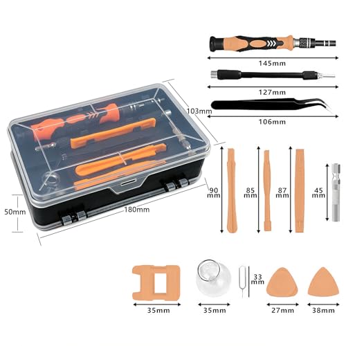 Mini Screwdriver Set, Tool Gifts for Men,Professional 115 in 1 Magnetic Repair Tool Kit, Repair for RC,PS5,Computer,Macbook,Laptop,PC,Glasses