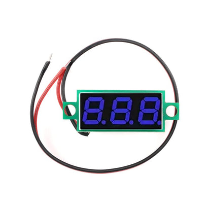 2pcs NTC Digital Thermometer Module Waterproof Metal Probe -50°C to 125°C Blue - color: Blue