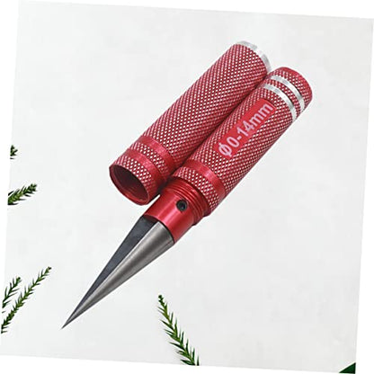 Vaguelly 0-14mm RC Aircraft Model Hole Opener Reamer Tool Tapered Metal Steel Puncher for Car Shell Repair Compatible DIY Projects 1 Piece