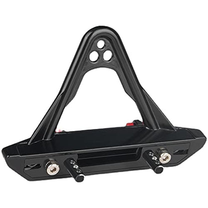 KYX Racing Aluminum Alloy Front Bumper Upgrades Parts Accessories For 1/24th Scale RC Crawler Car Axial SCX24 Deadbolt JLU