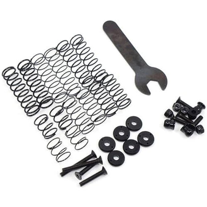 Yeah Racing 90mm Desert Lizard Two Stage Internal Spring Damper Pair Black For 1/10 Crawler #DDL-090BK
