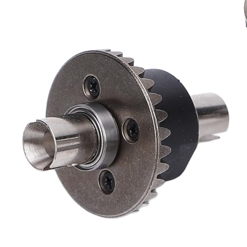 Keenso RC Differential Gear Set Metal Gears for Gel Quick Installation Durable Alloy Construction Comprehensive Upgrade with 2 Differentials 1 Large 1 Motor for /16