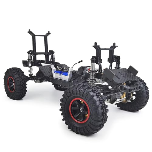RC Cars Crawler Parts Compatible with TRX-4 1/10 RC Car Upgrade Parts ABS Girder Frame for Chassis Rails with Battery Tray Mount