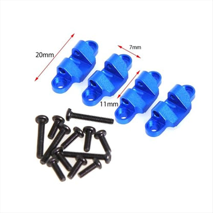Compatible with LOSI for Mini for LMT 4X4 1/18 RC Car Monster Truck Upgrade Parts Accessories Lower Shock Absorber Mounting Kit RC Assortment