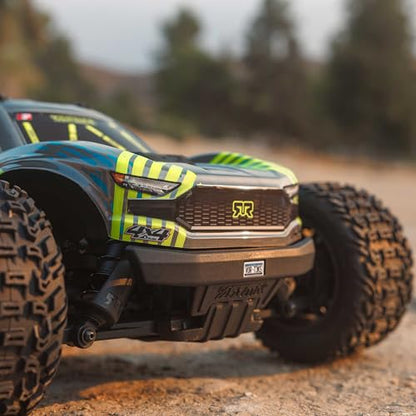 ARRMA RC Truck 1/10 VORTEKS 4X4 223S BLX BRUSHLESS Stadium Truck RTR (Battery and Charger Not Included) with DSC, Teal, ARA4305V4T2 - color: Teal