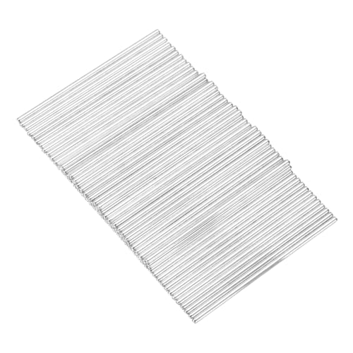 MECCANIXITY 80pcs 2mmx60mm Toys Shaft Round Rod Axles Drive Shaft for DIY RC Car Truck Boat Helicopter Model Part, Silver - size: 2mmx60mm
