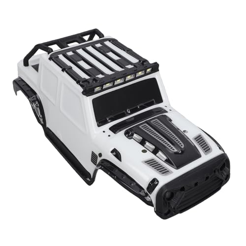 RC Car Body Shell Replacement for SCY16103 16103PRO 1/16 4WD Truck with Quick Release Pins (White) - color: White