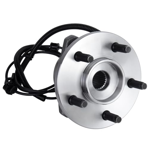 513176 Front Left Wheel Hub Bearing 4-Wheel Compatible with 2002-07 Liberty | 5 Lugs Automotive Replacement Front Left Wheel Hub Assembly Only for 4-Wheel ABS Compatible with 2002-2007 Jeep Liberty - size: 513176/1PC