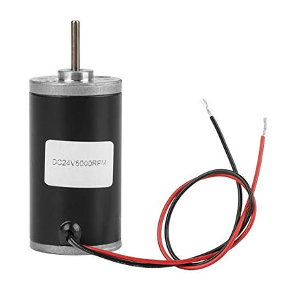 31ZY Permanent Magnet DC Motor Electric Brushed Motor CW/CCW, 6V 12V 24V 3500-8000 RPM Permanent Magnet Motor Brushed Motor (24V 5000 RPM) - size: 24V 5000RPM