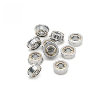 F683ZZ Flange Bearing 3x7x3 mm ABEC-7 (10 PCS) Flanged F683 Z ZZ Ball Bearings - size: F683ZZ 3x7x3