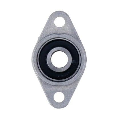 Pillow Block Bearing 4Pcs, 5/16" (8mm) ID Mounted Pillow Block Bearings, Zinc Alloy Steel Mounted Flange Bearing, Self Alignment, KFL08 - size: 5/16"(KFL08)