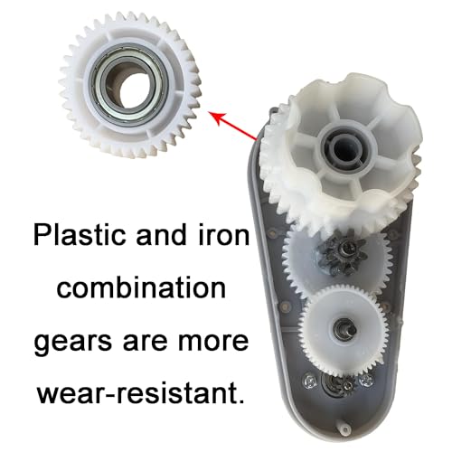 weelye RS775 24V Drive Gearbox High Torque Motor Upgrade Gearbox, for Ride on Car Kids Electric Vehicles Parts,W5-30
