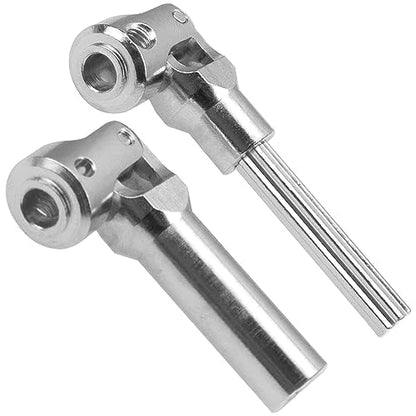 2Pcs Vgoohobby Universal Drive Shaft RC Crawler Driveshaft Compatible with Traxxas TRX4 Axial SCX10 AXI03007 Redcat Gen7 RC4WD D90 TF2 1/10 RC Crawler Car (Silver,84-102mm) - color: Silver, size: 84-102mm
