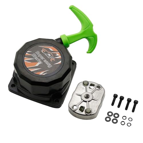45CC Engine Super Easy Pull Start with Starter Dial Green for 1/5 Rovan Losi 5ive T RC CAR Parts - color: Green