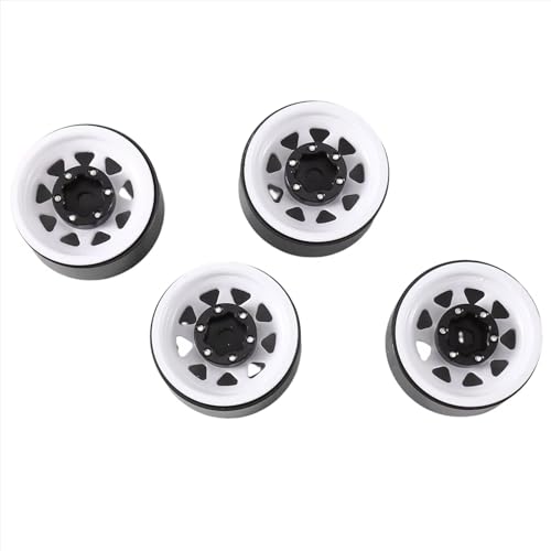 RC Models Parts For Axial For SCX24 For AX24 For TRX4M For FCX24 For 1/18 1/24 RC Crawler Car 1 IN Beadlock Wheel Rim Deep Dish Negative Offset 3.78mm Hub