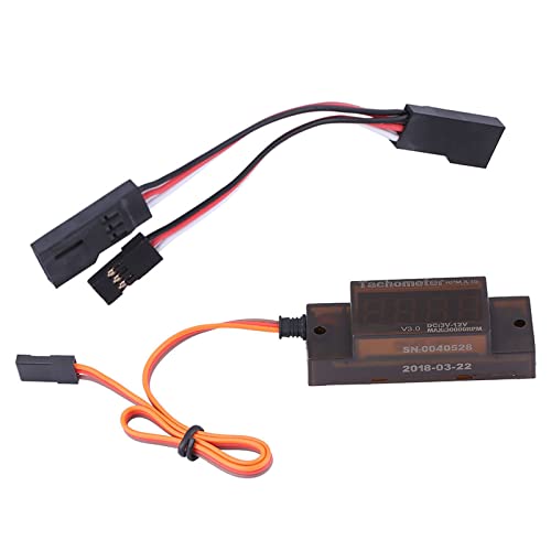 Small Engine Tachometer, RC Gas Engine, V5.0 Ignition Revolution Meter for Petrol Gas RC Accessory