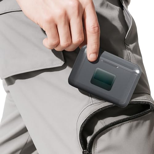 Yunseity Two Way Battery Charger for 360 X4 Air Fast Charge Station with LCD Screen 36W Dual Port Charging Compact Size for Outdoor Creators
