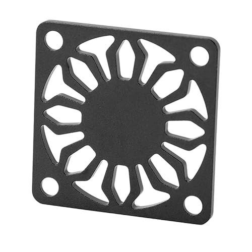 VGEBY Cooling Fan Cover, Universal Aluminum Alloy Protective Heatsink Cover 30x30mm Black for RC Cars, Drones, ESC Motors, Electronics Cooling Projects