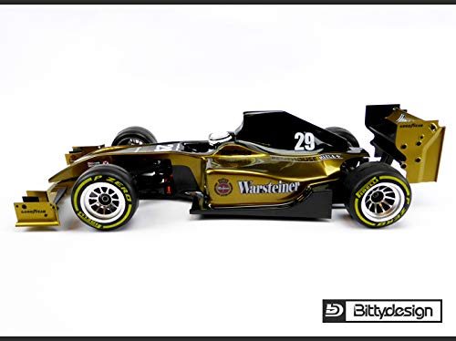 Type-6R 1/10 F1 Body (Clear) (Light Weight) / BittyDesign / BDYF1-T6R