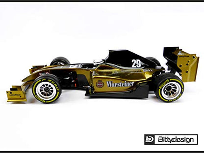 Type-6R 1/10 F1 Body (Clear) (Light Weight) / BittyDesign / BDYF1-T6R