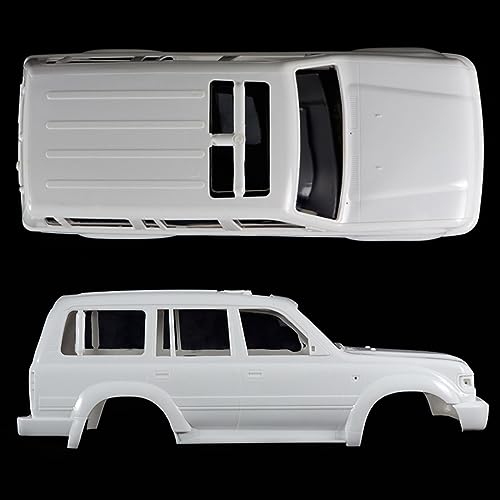 Classic Land Cruiser LC80 Body Shell 313mm 12.3inch Wheelbase for 1/10 RC Car TRX4 SCX10 Upgrade Accessories (LC80 Hard Body)