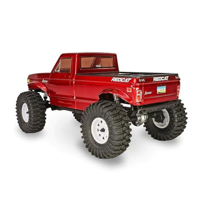 Redcat Ascent 1/10 Scale Rock Crawler – High-Torque 4WD RC Trail Truck with Portal Axles, Waterproof Electronics, LiPo Ready, RTR – Hobby-Grade Remote Control Rock Climber (Red) - color: Red