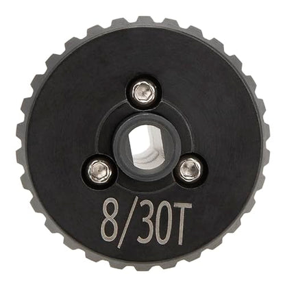 MEUS RACING Reverse Diff Gears 8T-30T for Axial SCX10 II SCX10 III SCX10 PRO, AR44 AR45 Axle, 1/10 RC Crawler Upgrades Parts (8T-30T(Reverse))