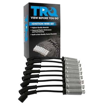 TRQ Ignition Spark Plug Wire Kit Set for GM Pickup Truck SUV V8 New